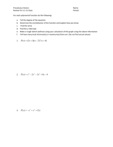 Quiz Review Questions - Miss Sahady PSHS Class Website
