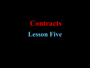 2-5 Contracts