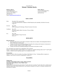 Curriculum Vitae - Active Learning Lab