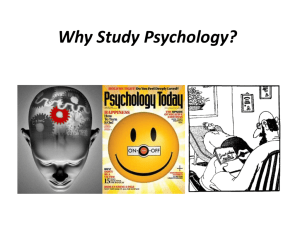 Psychology Intro Notes