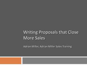 Writing Proposals that Close More Sales - HIA-LI