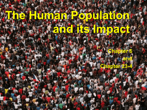 Human Population Notes