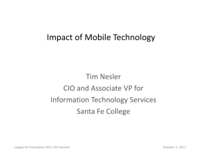 Mobile Technology: Campus Impact