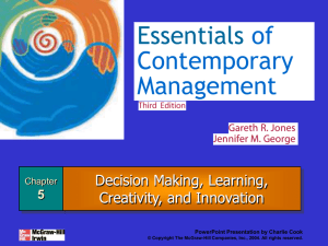 Essentials of Contemporary Management 3e