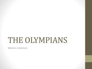 Olympians PPT - SkyView Academy