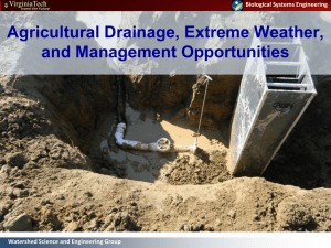 Agricultural Drainage Management