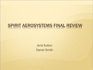 Spirit Aerosystems Concept Review