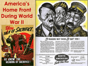 America's Home Front During World War II