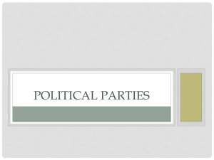 Political Parties - Miami East Schools