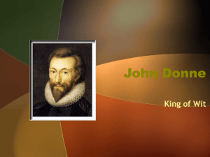 John Donne - Paintsville Independent Schools