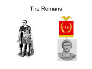 The Romans - bcspradley