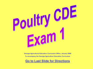 Poultry_Exam_Questions_CDE_Practice_1_Feb_2006