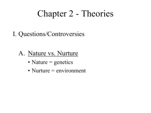 Chapter 2 - Theories