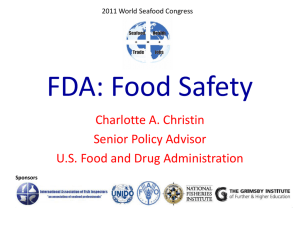 Food Safety Modernization act