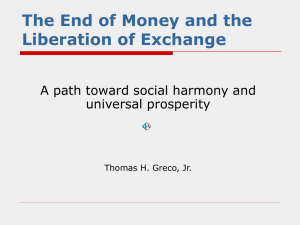 End of Money eBook - Thomas Greco