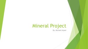 Mineral Project