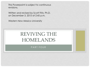 Lecture 4 Revive - Western New Mexico University