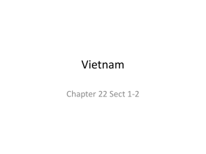Vietnam - Mr. Hill's Page