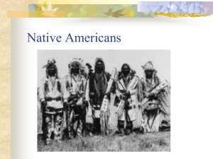 Native Americans Powerpoint