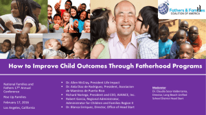 Powerpoint - Fathers and Families Coalition