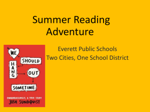 Summer Reading Adventure