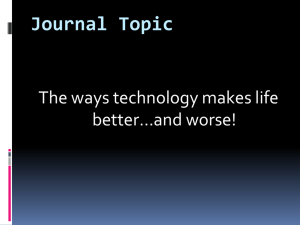 Journal Topic - dcullenmorehead