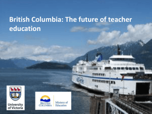 British Columbia - The 21st Century Learning Initiative