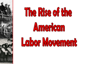 Rise of American Labor