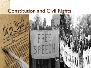 Constitution and Civil Rights - Windsor C
