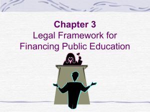 Chapter 3 Legal Framework for Financing Education