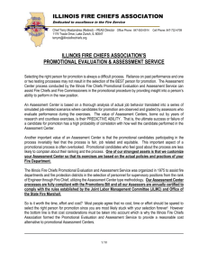 IFCA PEAS Information Packet - Illinois Fire Chiefs Association