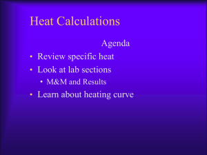 Heating Curve 1