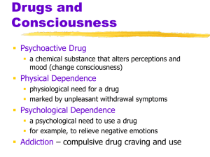 Psychoactive Drugs PowerPoint - Monona Grove School District