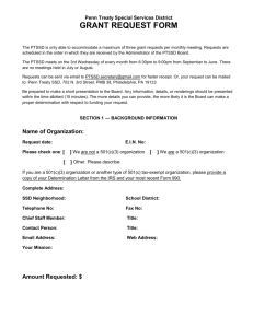 PTSSD Grant Request Form - 2014 Update (097682