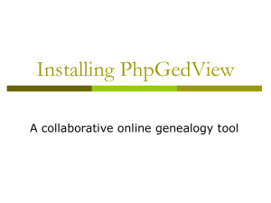 ppt - PhpGedView