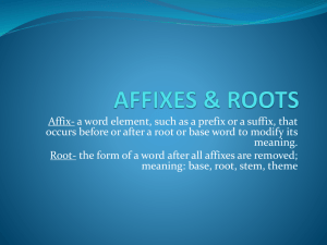 root word