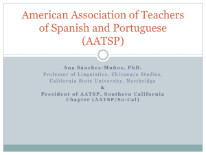 American Association of Teachers of Spanish and Portuguese