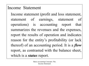 6. The Accounting Period Concept