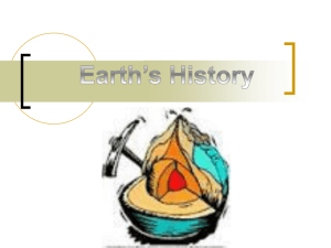 8.E.2.1 Dating the Earth Powerpoint