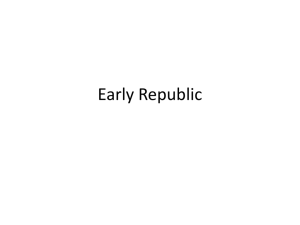 Early Republic PPT