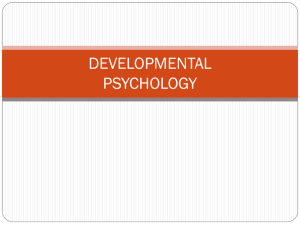 developmental psychology - Katy Independent School District