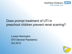 Department Presentation Title - Sheffield Children's NHS