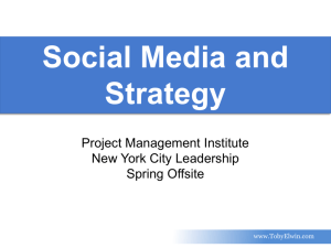 Social Media and Strategy