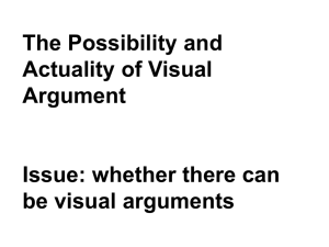 Visual Argument PPT