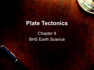 Plate Tectonics PPT