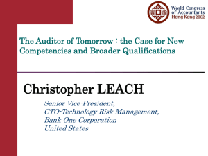 the Case for New Competencies and Broader Qualifications