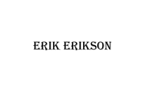 Erik Erikson - Kenton County Schools