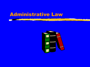 Administrative Law Research