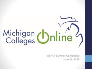MSFAA Summer Conference Presentation