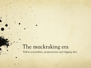 The muckraking era